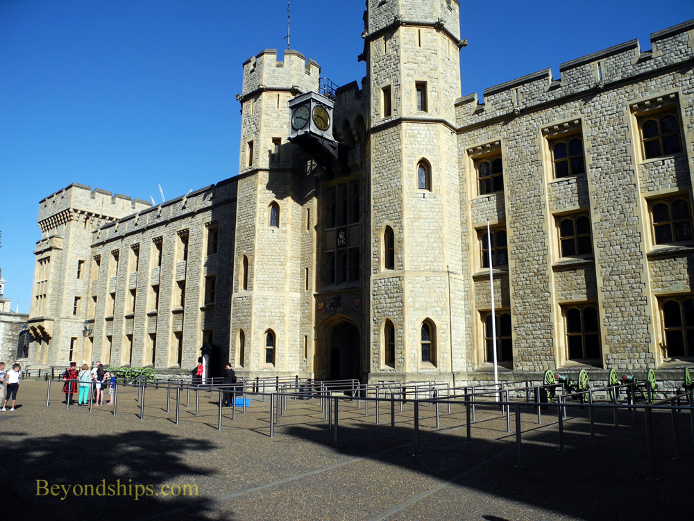 Waterloo Barracks in The Tower of London