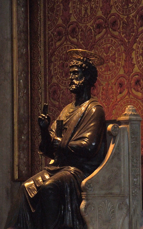 Statue of St Peter, St Peter's Basilica