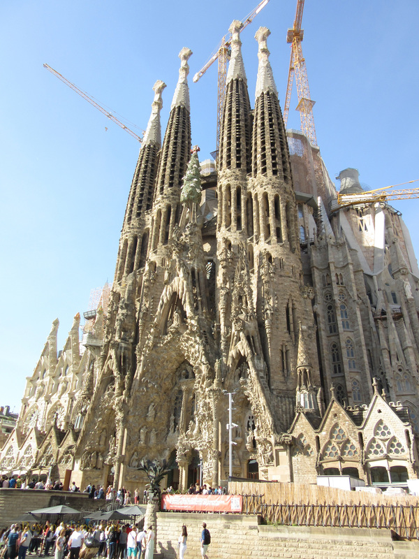 La Sagrada Familia Basilica, Barcelona