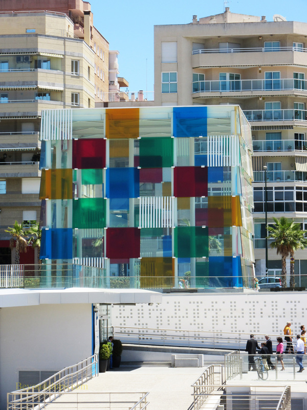 El Cubo, Pompiduo Museum, Malaga, Spain