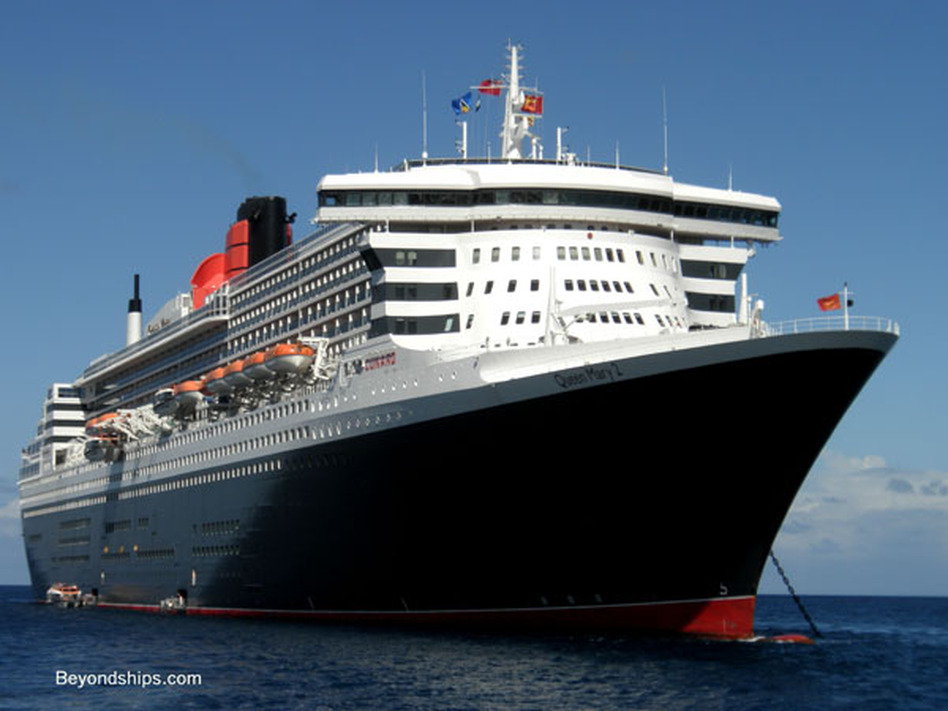 Queen Mary 2, St. Lucia