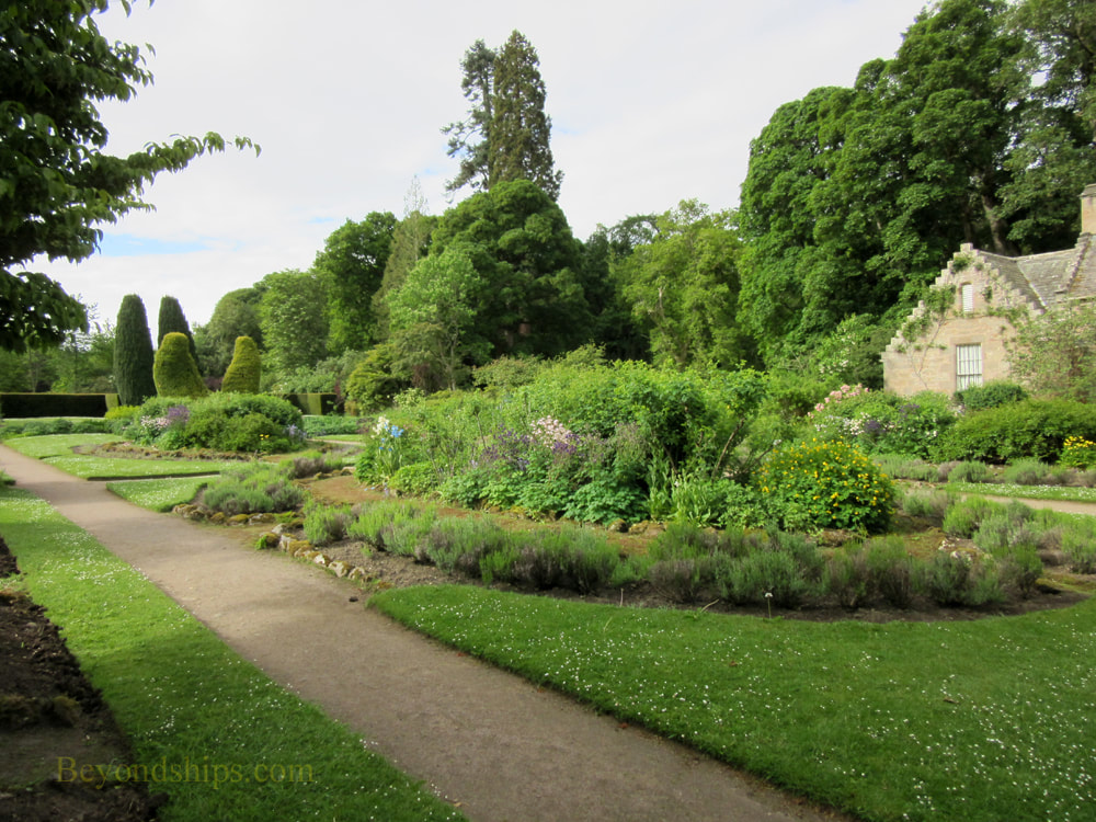 Gardens at Cawdor Castle, Scotland