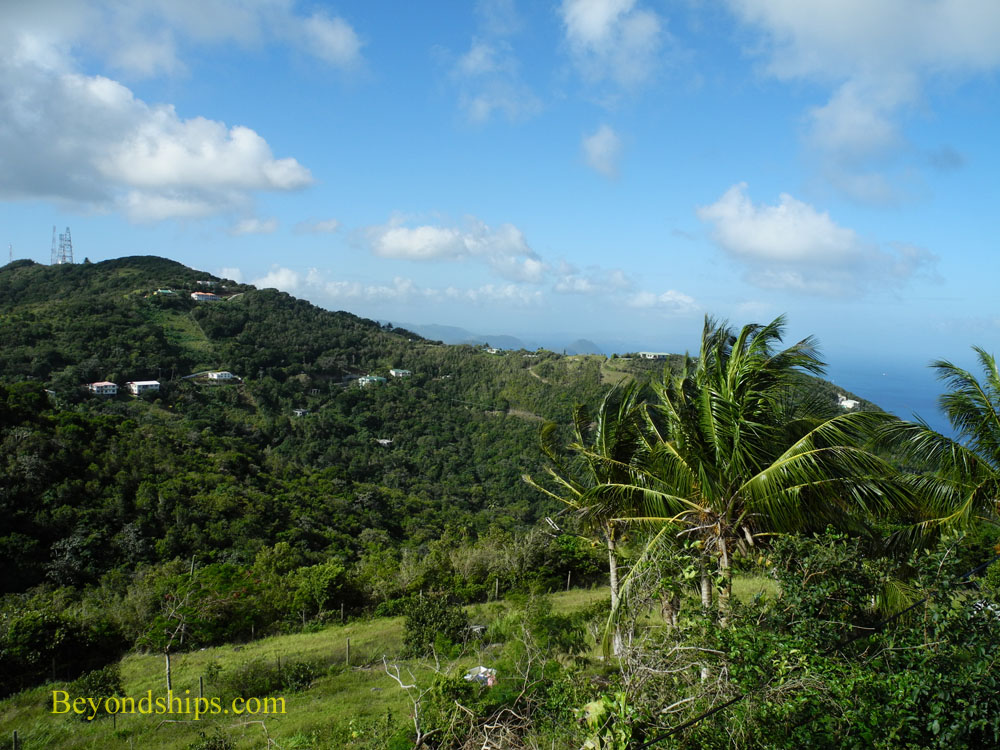 View from Skyworld, Tortola