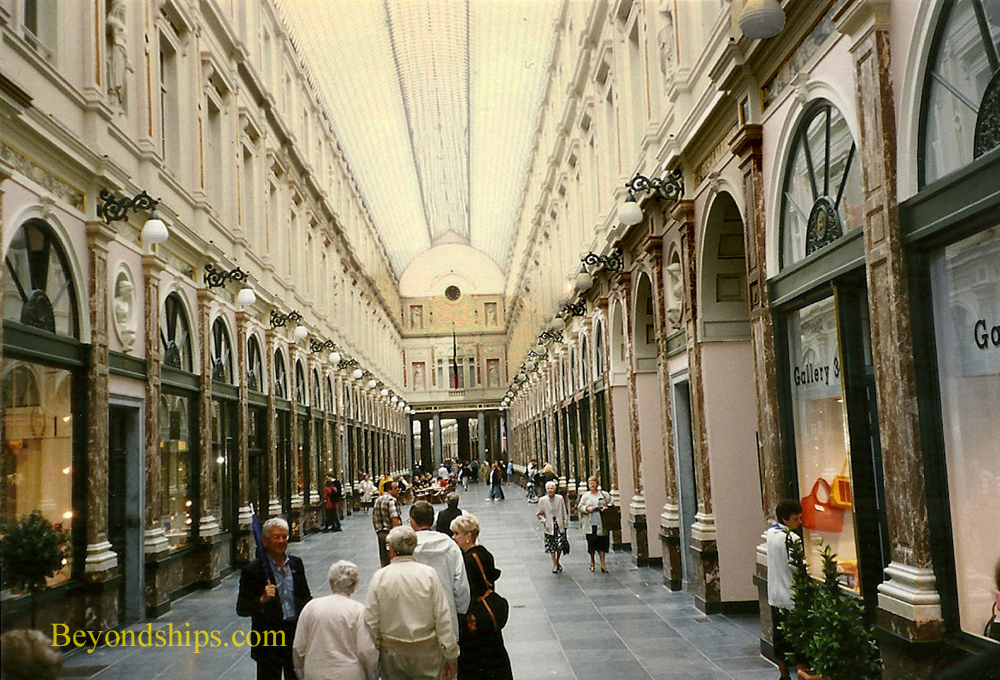 Galeries Royales Saint-Hubert, Brussels, Belgium