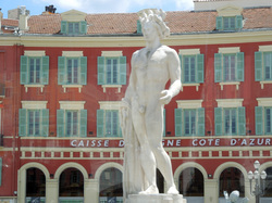 Statue of Apollo, Place Massena, Nice, France