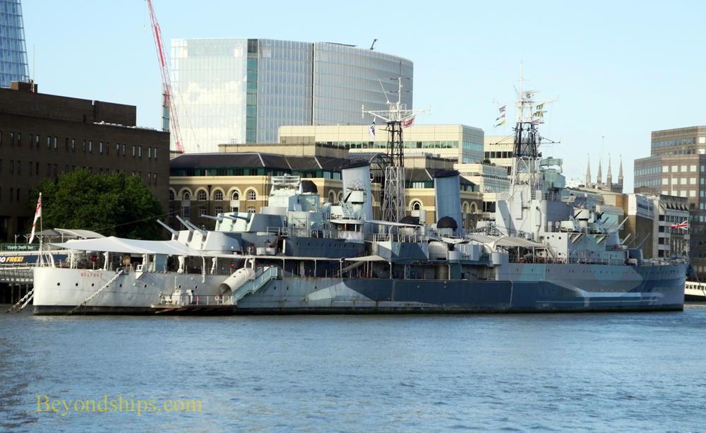 HMS Belfast, London, England