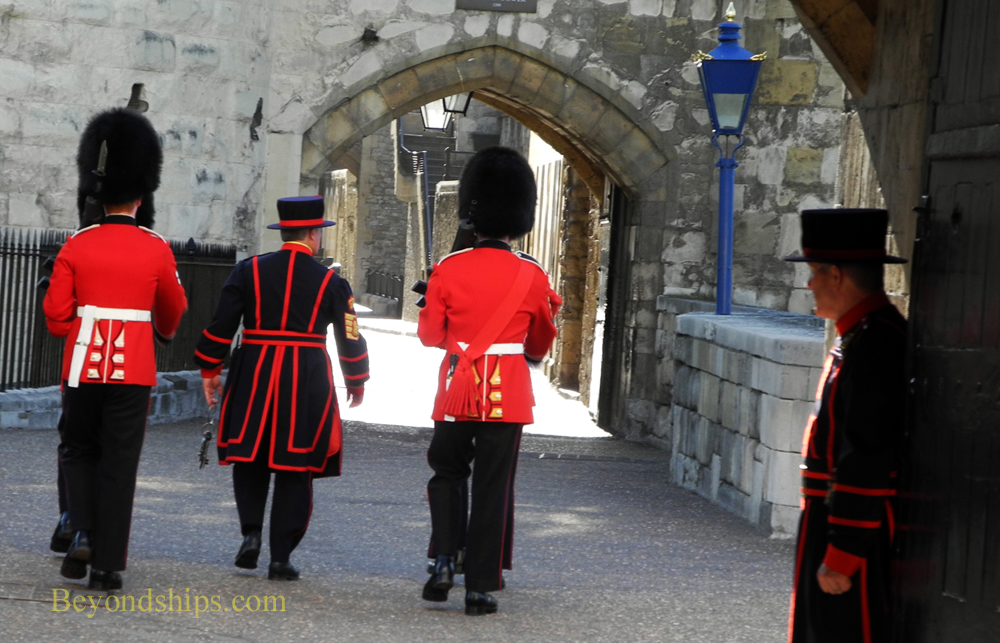 Beefeaters and Guards, Tower of London