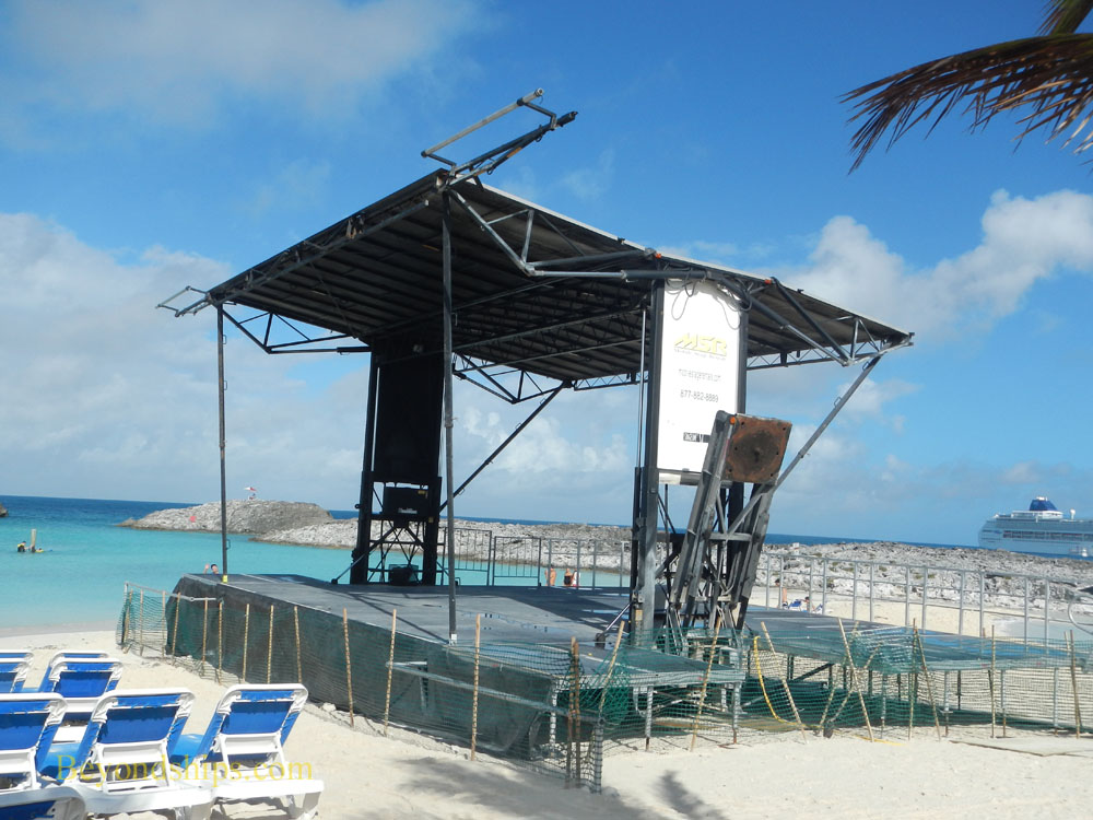 Great Stirrup Cay stage