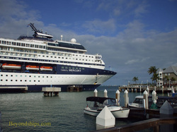 Cruise ship in Key West