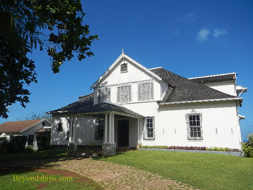 Prospect Plantation great house in Ocho Rios, Jamaica
