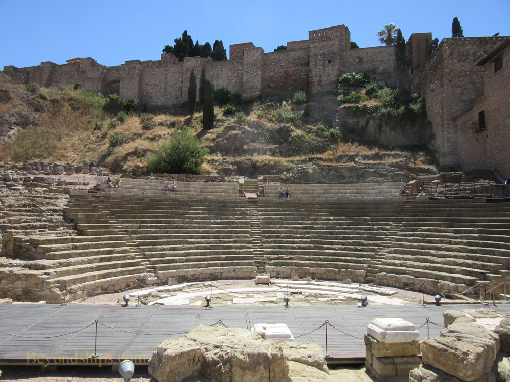 Roman Theatre, Malaga, Spain