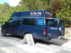 To the Top van, Horseshoe Bay, Bermuda