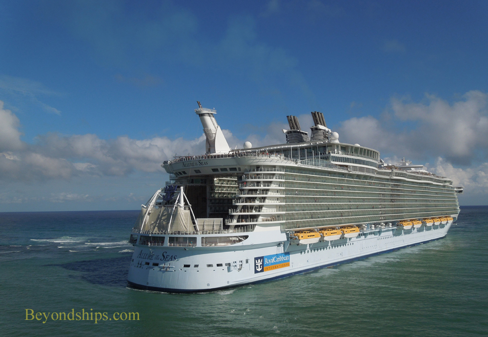 Cruise ship Allure of the Seas in Falmouth Jamaica