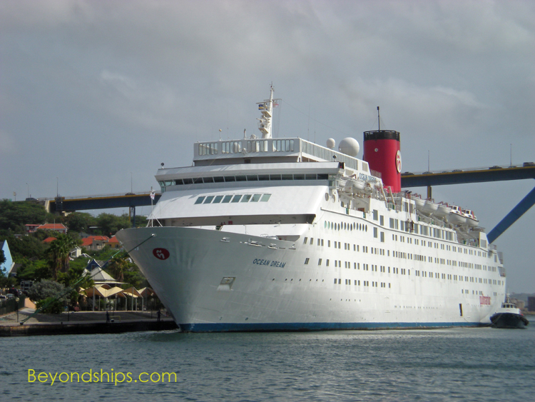 Ocean Dream cruise ship, Curaco