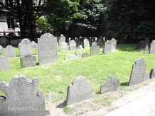 King's Chapel Burial Grounds, Boston