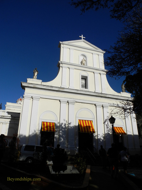 Picture Cathedral de San Juan, Old San Juan, cruise destination