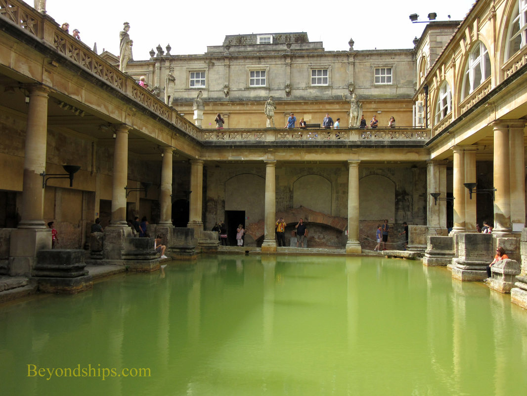 Great Bath, Roman Baths, Bath England