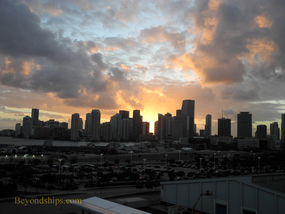 Sunset Miami, Florida