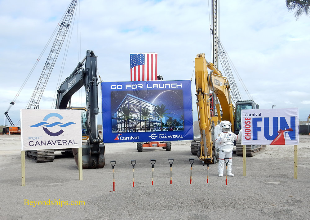 Port Canaveral Cruise Terminal 3 groundbreaking