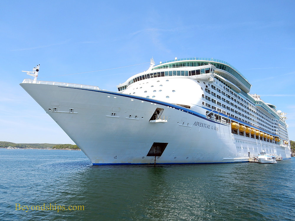 Cruise ship Adventure of the Seas, Bar Harbor