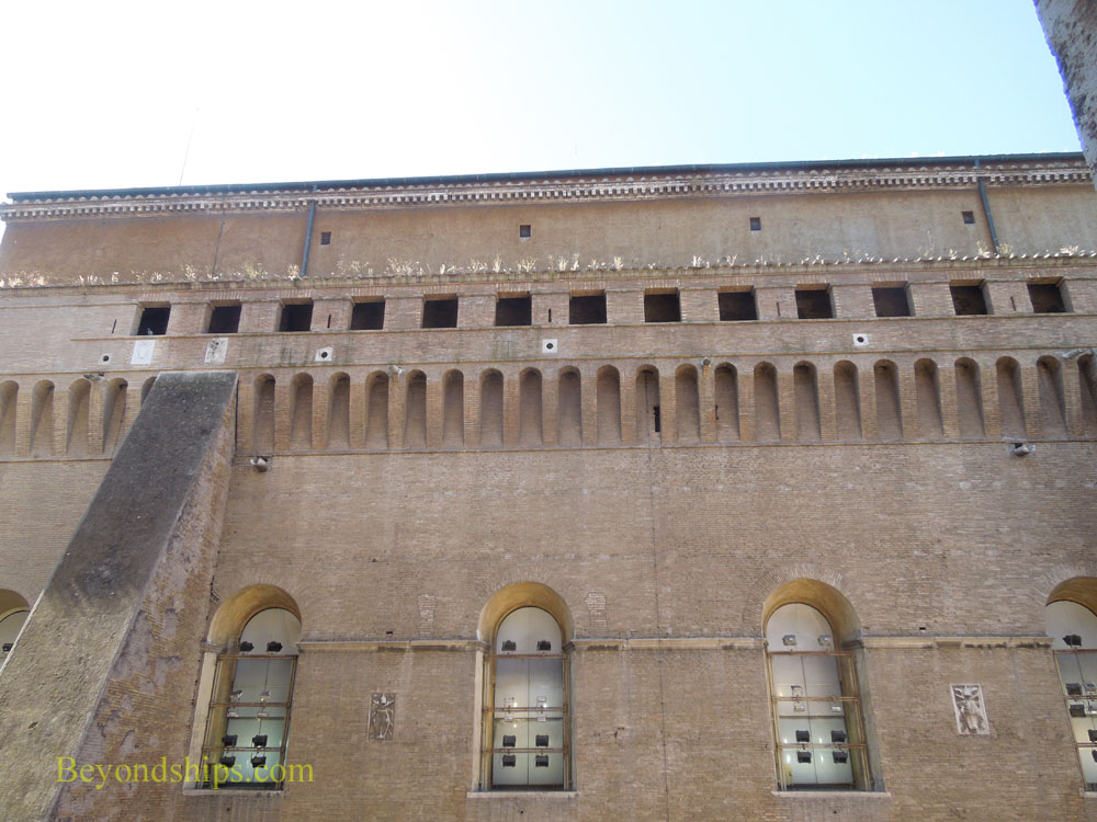 Exterior of the Sistine Chapel. Vatican City