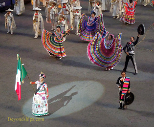 Mexican performers, Edinburgh Royal Military Tattoo, Edinburgh, Scotland 