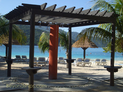 Barefoot beach at Royal Caribbean's Labadee