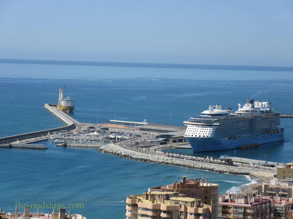 Cruise destination Malaga Spain cruise port