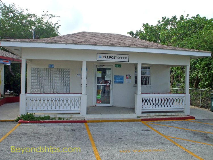 Hell post office, Grand Cayman