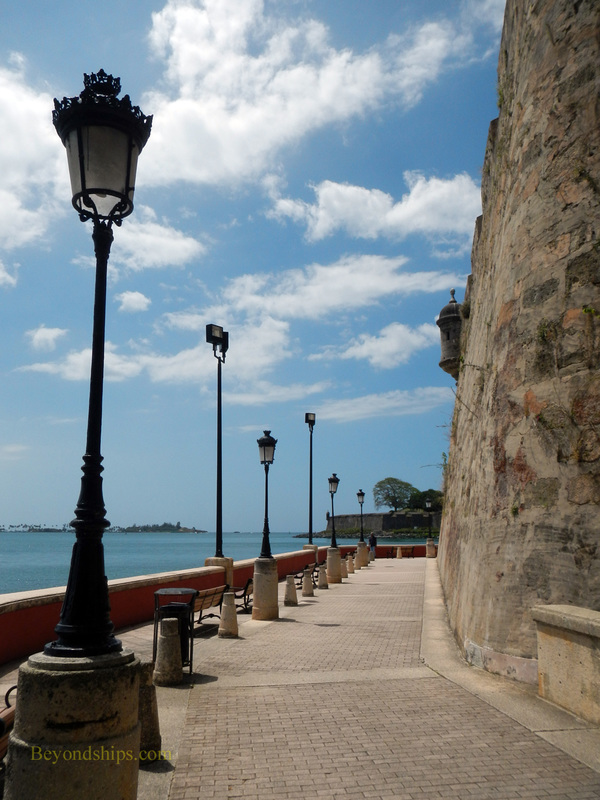 Paseo de la Princesa, Old San Juan, Puerto Rico 