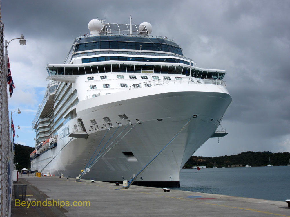 Celebrity Equinox cruise ship in St. Thomas