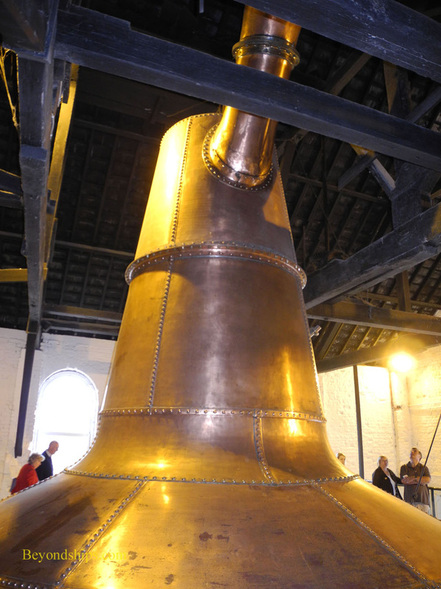 World's largest pot still, Jameson distillery, Midleton Ireland