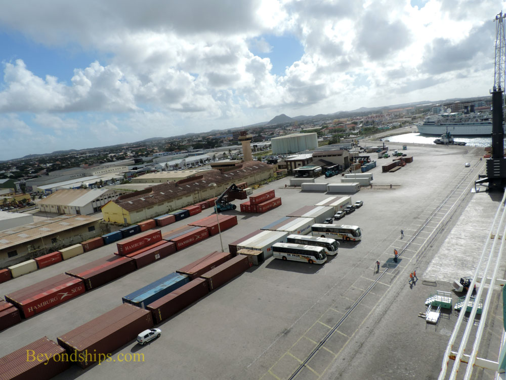 Aruba cruise terminal area
