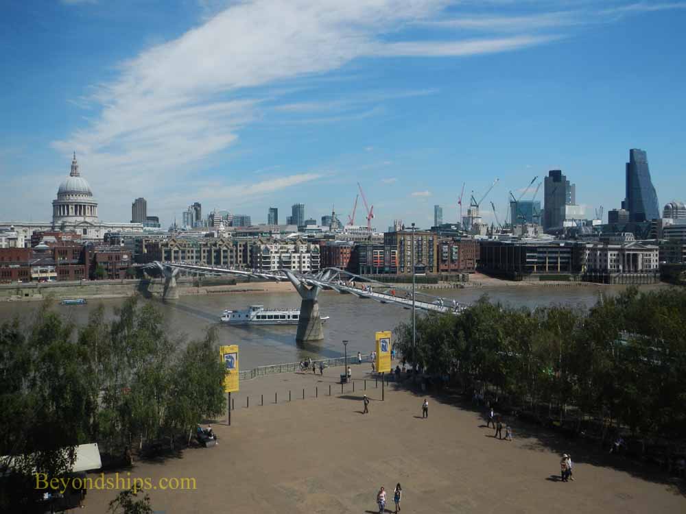 View from The Tate Modern, London