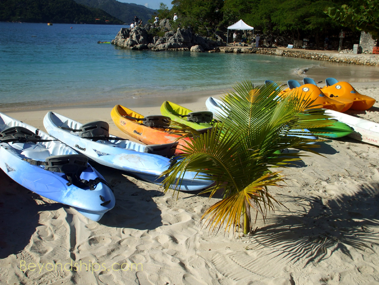 watercraft at Royal Caribbean's Labadee