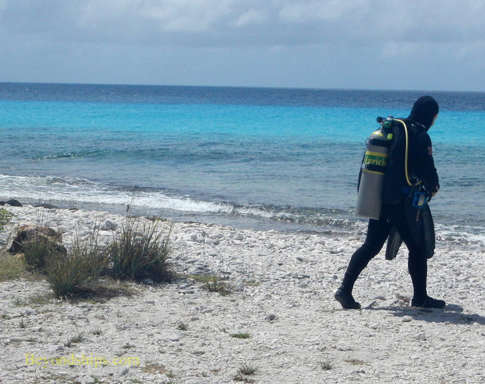 Scuba diver Bonaire