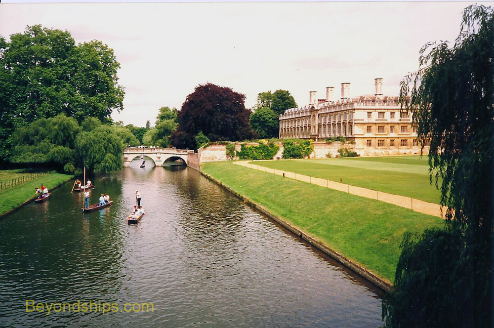 River Cam by King's College, Cambridge