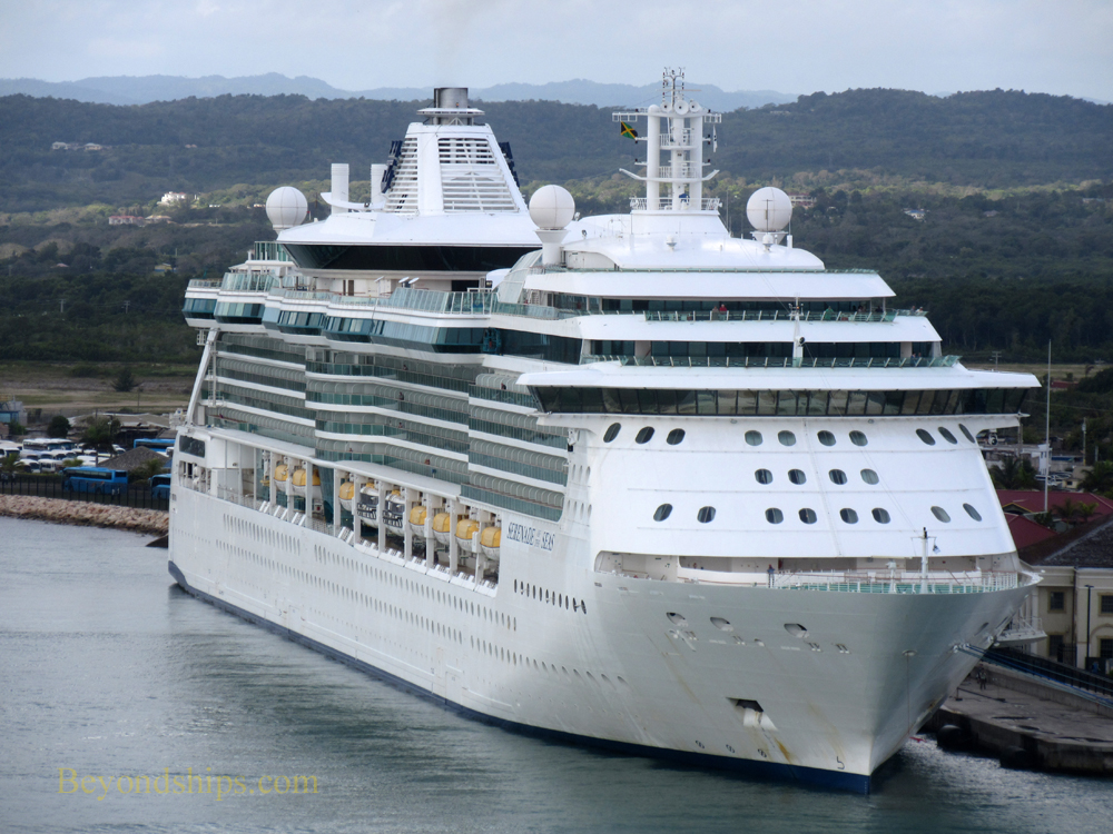 Cruise ship Serenade of the Seas in Falmouth Jamaica