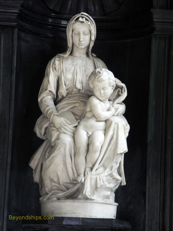 Michelangelo's Madonna and Child, Church of Our Lady, Bruges