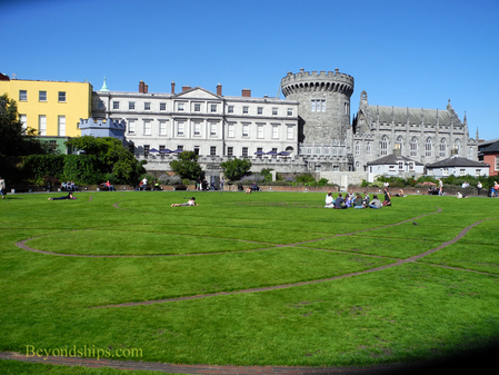 Dublin Castle Gardens, Dublin, Ireland