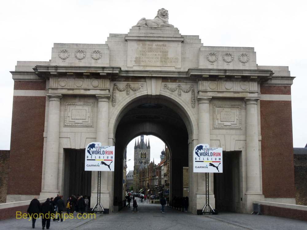The Menin Gate in Ypres