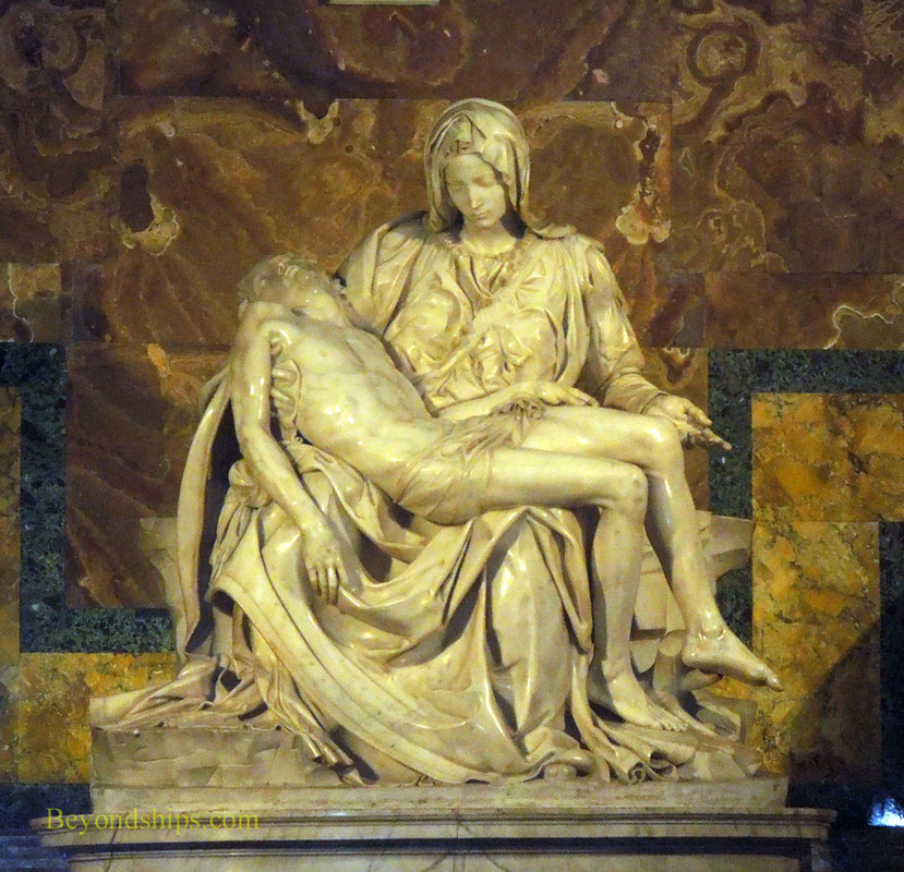 Michelangelo's Pieta, St Peter's Basilica