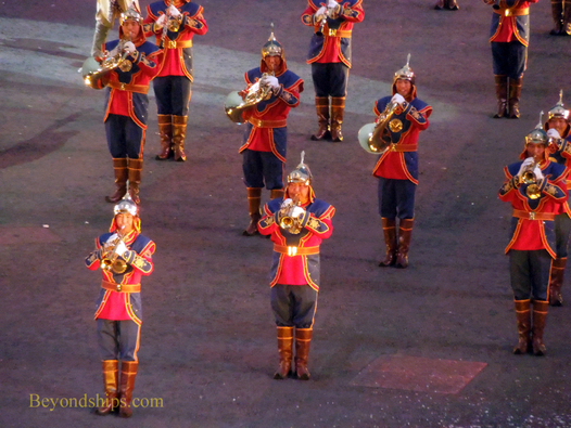 Orchestra of the Mongolian Armed Forces, Edinburgh Royal Military Tattoo, Edinburgh, Scotland