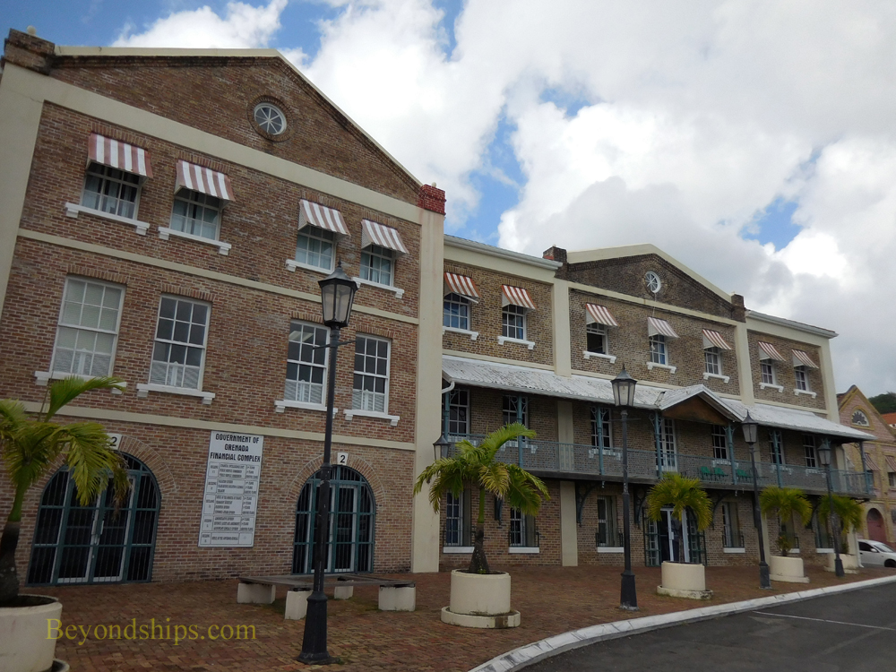 Government buildings in Grenada
