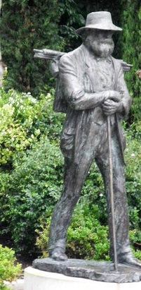 Statue of Paul Cezanne, Aix en Provence