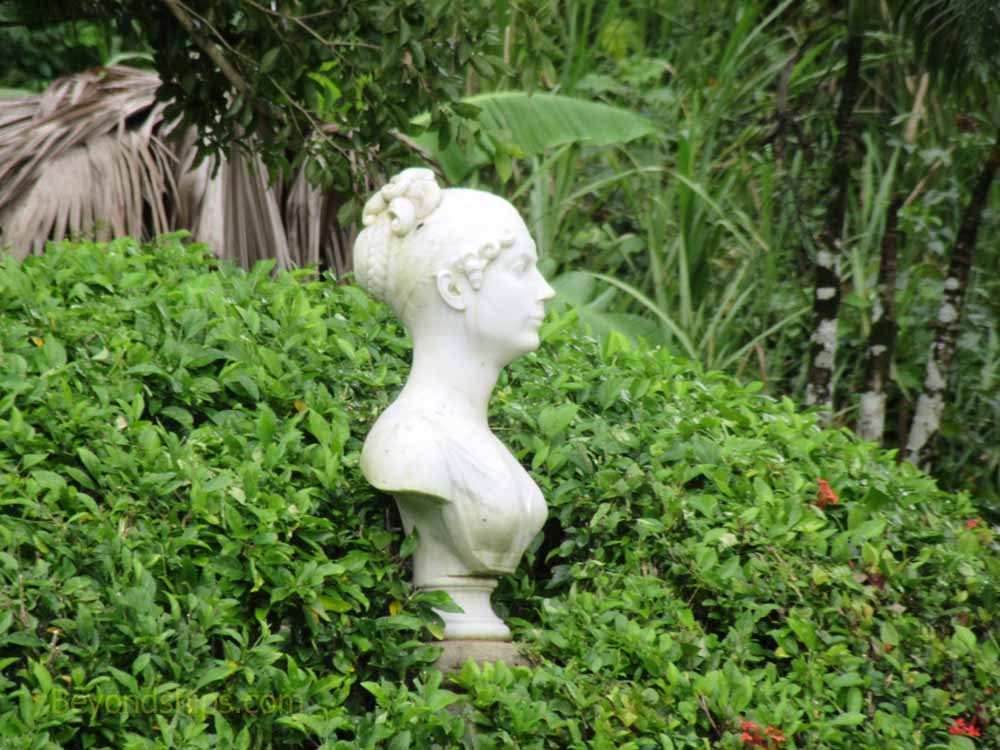 Statue of the Empress Josephine, Musee de la Pagerie (Pagerie Museum) in Martinique