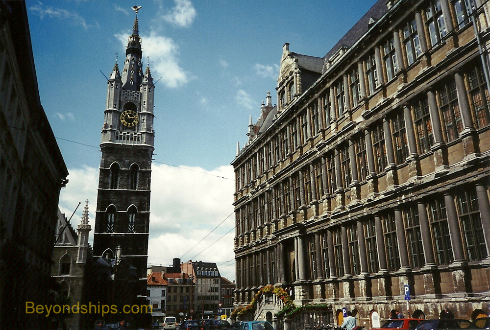 Belfry and Town Hall of Ghent, Belgium