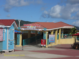 Water taxi terminal, St. Maarten