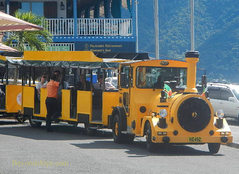 Tram in Roseau, Dominica