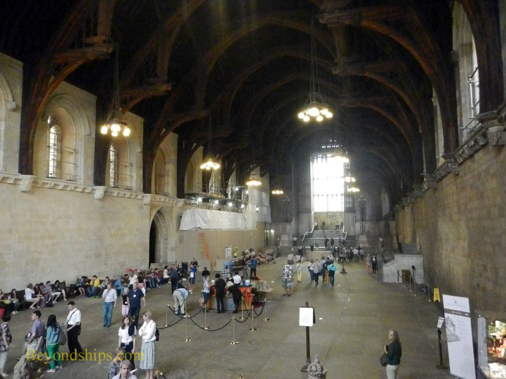 Westminster Hall, The Houses of Parliament, London, England